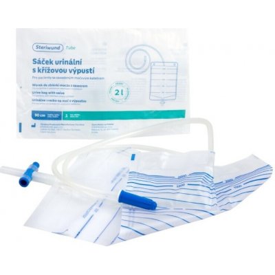 Steriwund urinální sáček s křížovou výpustí 2000 ml – Hledejceny.cz