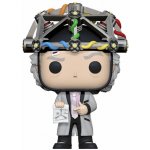 Funko Pop! Back to the FutureDoctor Emmett Brown with helmet 9 cm – Zboží Mobilmania