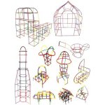 Kruzzel 22408 Stavebnice brčka a bloky 408 ks – Sleviste.cz