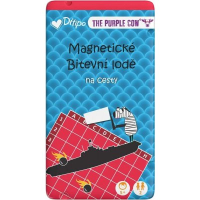The Purple Cow Magnetická hra: Bitevní lodě – Zboží Mobilmania