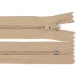 Prima-obchod Spirálový zip No 3 délka 20 cm autolock, barva 308 hnědá přírodní – Hledejceny.cz
