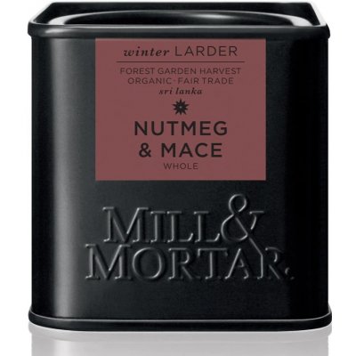 Mill & Mortar Bio muškátový oříšek a květ 45 g – Zboží Dáma
