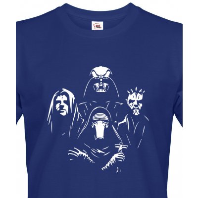 Bezvatriko tričko Star Wars Sithové modrá