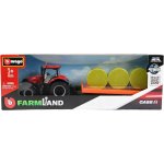 Bburago FARMLAND Case IH Optum CVX 300 s nízkopodlažním přívěsem 10 cm – Zboží Dáma