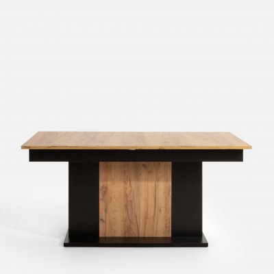 Szynaka Jídelní rozkládací stůl Venetto 160 410 cm dub Craft zlatý černý – Hledejceny.cz