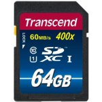 Transcend SDXC 64 GB UHS-I Premium TS64GSDU1 – Zboží Mobilmania