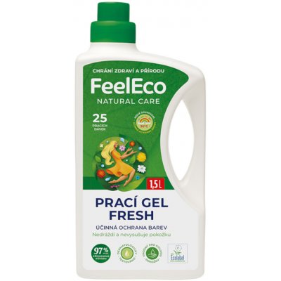 Feel Eco Prací gel fresh vegan 1500 ml – Zboží Mobilmania