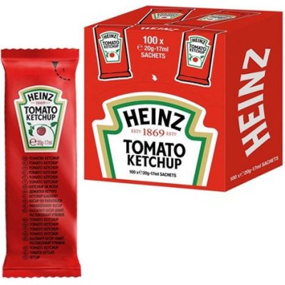 Heinz Kečup jemný sáčky 100 x 17 ml – Zboží Dáma