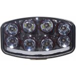 LED světlo s pozičním světlem oválné, 8x8W, 210x140mm, ECE R7/R10/R112 – Hledejceny.cz