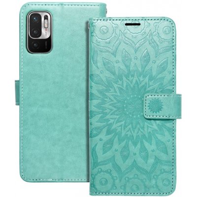 Pouzdro Forcell MEZZO Book XIAOMI Redmi NOTE 10 5G / Poco M3 Pro / Poco M3 Pro 5G mandala zelené – Zbozi.Blesk.cz