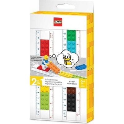 LEGO Pravítko s minifigurkou 30 cm – Zboží Mobilmania