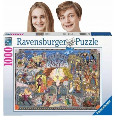 RAVENSBURGER Romeo a Julie 1000 dílků – Sleviste.cz