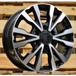 Racing Line B3025 6.5x16 6x130 ET54 black polished