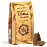 Ayurvedic vonné kužele Tekoucí Dým Sandalwood 30 g – Zbozi.Blesk.cz