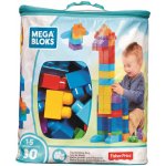 Mega Bloks Mega Kostky v plastovém pytli 80 ks – Zboží Dáma