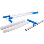 MSV 5 dílná sada pro mytí oken, hlíník, plast, s teleskopickou násadou 60 až 150 cm 100220 – Sleviste.cz