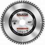 KREATOR KRT020422 Pilový kotouč na dřevo 210mm, 60T – Sleviste.cz