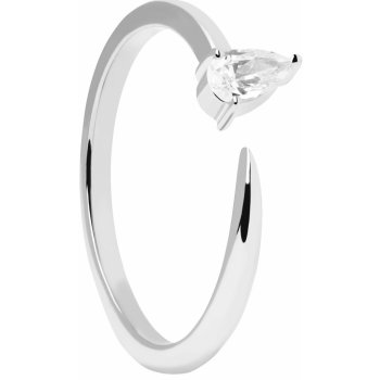 PDPaola stříbrný prsten se zirkony Twing Gold AN02 864
