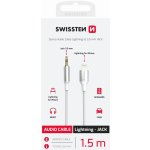 Swissten adaptér Light/JACK 1,5 M BÍLÝ – Zboží Živě