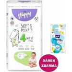 Bella Happy Soft & Delicate BigPack 4 - 8-14 kg 62 ks – Zboží Mobilmania