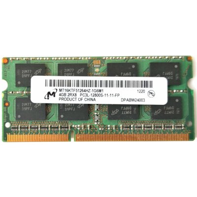 Micron SODIMM DDR3L 4GB 1600MHz MT16KTF51264HZ-1G6M1