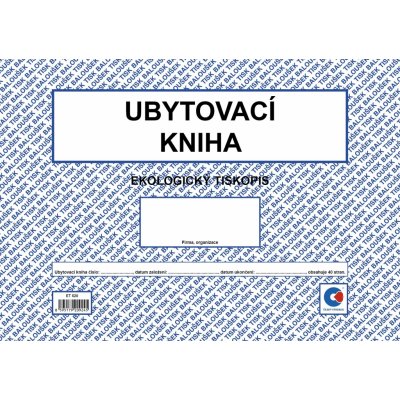 Baloušek Tisk ET520 Ubytovací kniha A4 – Hledejceny.cz