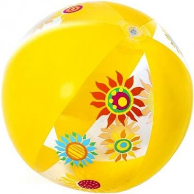 Bestway 31036 nafukovací míč 51cm žlutý slunečnice – Zboží Mobilmania