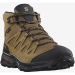 Salomon X Ward Leather Mid Gtx kangaroo black dull gold 2023 – Hledejceny.cz