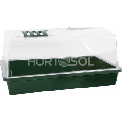 HORTOSOL Plastový skleníček 38x24x19cm – Hledejceny.cz