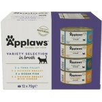 Applaws Cat Multipack konzerv variety 12x 70 g – Hledejceny.cz