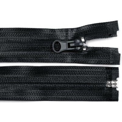Voděodolný zip šíře 7 mm délka 60 cm spirálový černá – Hledejceny.cz