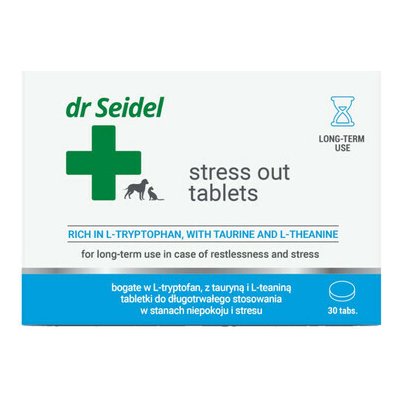 Dr Seidel Stress Out Tablety 30 tablet – Hledejceny.cz