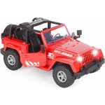 Alltoys Džíp se světelným a zvukovým efektem červený 1:10 – Hledejceny.cz