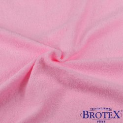 Brotex prostěradlo froté růžové 90x200