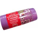 Vigo pytle s uchy HDPE 35l 8 µm fialové vůně levandule 26ks – Zboží Dáma