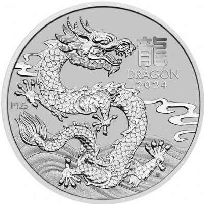 The Perth Mint Lunární série III. Rok draka platinová mince 2024 1 oz – Zboží Dáma