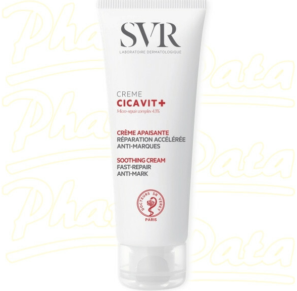 SVR Cicavit+ Creme SPF50+ zklidňující a regenerační krém s vysokým stupněm ochrany 40 ml