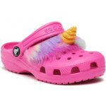 Crocs Nazouváky Classic I Am Unicorn Clog T 209076 Růžová – Zboží Mobilmania