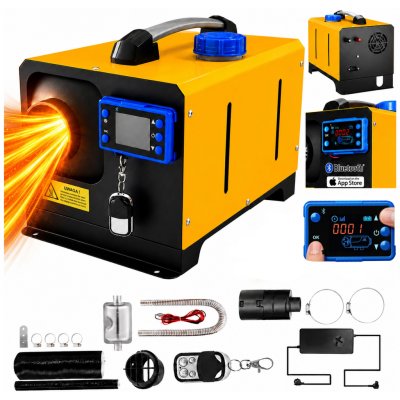 Jipos Tools Nezávislé topení do auta s Bluetooth 8kW R2569 JIPOS | Zboží Auto