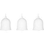 Porcelánové zvonečky Bells White set 3 ks Garden Trading – Sleviste.cz