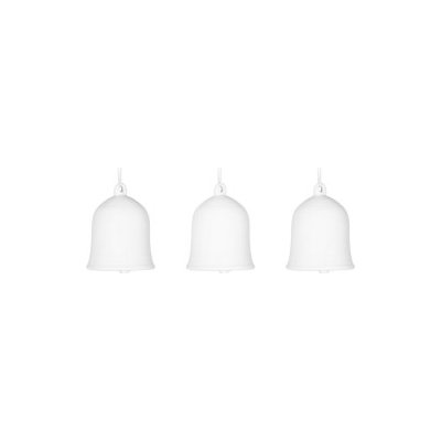 Porcelánové zvonečky Bells White set 3 ks Garden Trading – Sleviste.cz