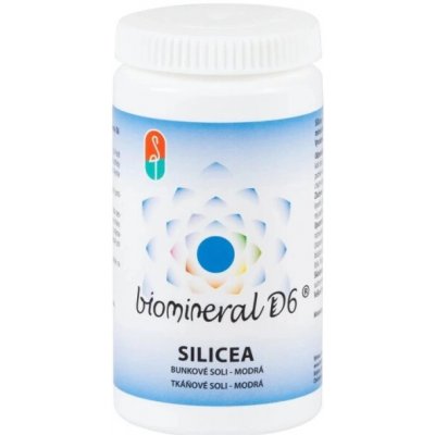 Biomineral D6 Silicea 180 pastilek – Hledejceny.cz