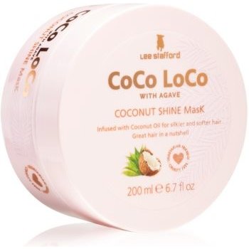 Lee Stafford CoCo LoCo Agave Coconut vyživující maska na vlasy 200 ml