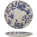 Bloomingville Ručně malovaný talíř PETUNIA 19cm modrý – Zboží Mobilmania