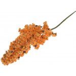 Přízdoba Větvička s bobulkami sv.oranžové, 13cm, 6ks – Zboží Mobilmania
