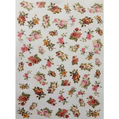 Itd. Collection Rýžový papír Malé růžičky A4 – Zboží Dáma