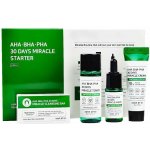 Some By Mi AHA BHA PHA 30 Days Miracle AC SOS mycí pěna 30 ml + tonikum 30 ml + sérum 10 ml + krém 20 g dárková sada – Hledejceny.cz