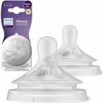 Philips Avent savička Natural Response 4 střední průtok 2 ks transparentní – Hledejceny.cz
