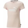 Dětské tričko Puma ESS LOGO TEE G 58702966 – Růžový