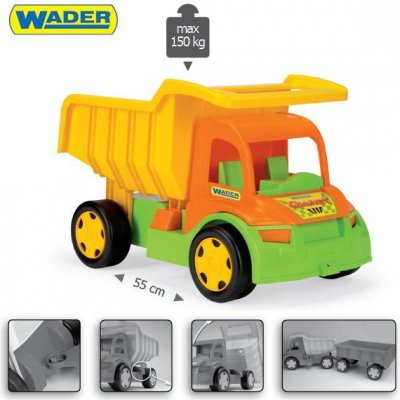 Wader 65005 Sklápěcí Gigant Truck – Hledejceny.cz